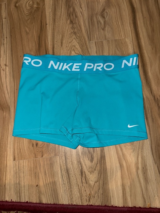 Nike Pants - Nike Pro 3" Teal Shorts